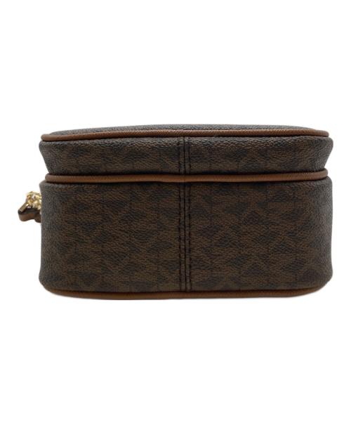 MICHAEL KORS（マイケルコース）MICHAEL KORS (マイケルコース) MKシグネイチャーショルダーバッグ　35F1GTVC2B ブラウンの古着・服飾アイテム
