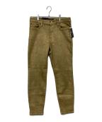 LAUREN RALPH LAURENローレン ラルフ ローレン）の古着「ハイライズスキニーアンクルデニム 200871411001」｜オリーブ