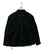 RALPH LAURENラルフローレン）の古着「BLAKE スモールポニー刺繍ボタンダウンシャツ」｜ブラック