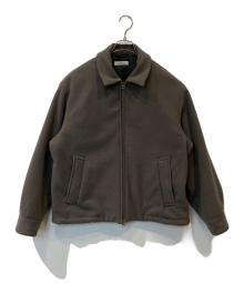 JOURNAL STANDARD relume（ジャーナルスタンダード レリューム）の古着「ビーバー ジップ ブルゾン　25011464036040」｜グレー