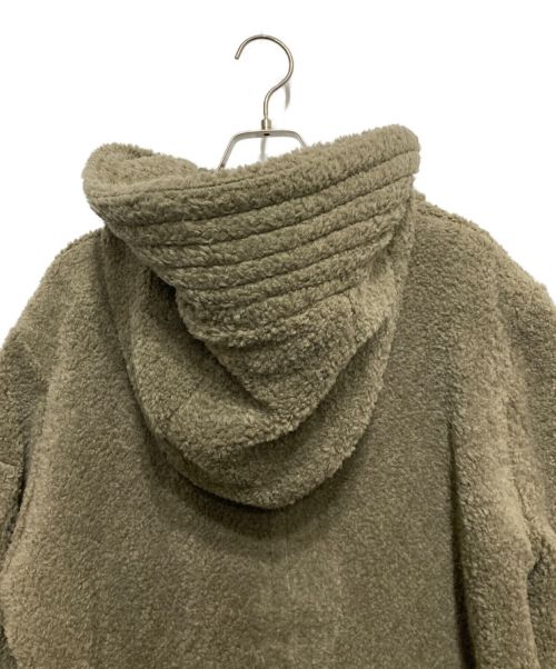 Bajra（バジュラ）Bajra (バジュラ) コットンパイル ハイネックロングコート ベージュ サイズ:SIZE2の古着・服飾アイテム