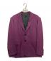 JOHN LAWRENCE SULLIVAN (ジョン ローレンス サリバン) メランジウールタックショルダージャケット パープル サイズ:SIZE44：19000円