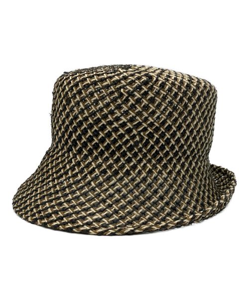 La Maison de Lyllis（ラメゾンドリリス）La Maison de Lyllis (ラメゾンドリリス) CLOCHE HAT(クロシェハット) ベージュの古着・服飾アイテム