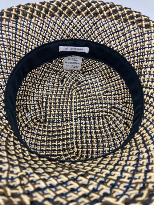 La Maison de Lyllis（ラメゾンドリリス）La Maison de Lyllis (ラメゾンドリリス) CLOCHE HAT(クロシェハット) ベージュの古着・服飾アイテム