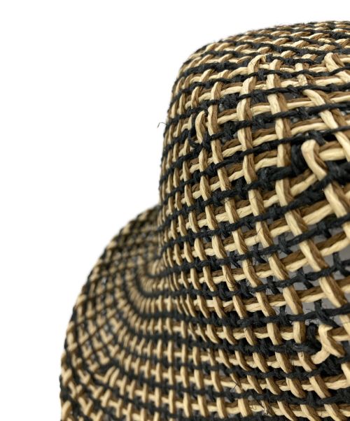 La Maison de Lyllis（ラメゾンドリリス）La Maison de Lyllis (ラメゾンドリリス) CLOCHE HAT(クロシェハット) ベージュの古着・服飾アイテム