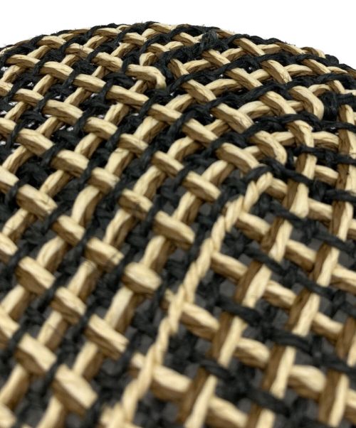 La Maison de Lyllis（ラメゾンドリリス）La Maison de Lyllis (ラメゾンドリリス) CLOCHE HAT(クロシェハット) ベージュの古着・服飾アイテム