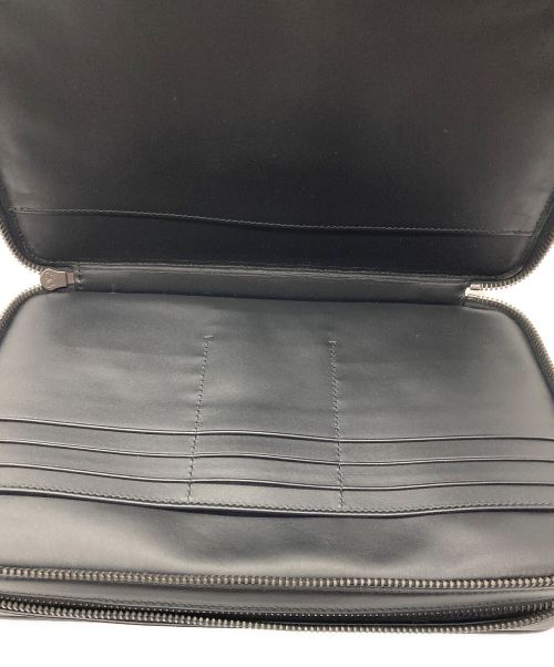 BOTTEGA VENETA（ボッテガベネタ）BOTTEGA VENETA (ボッテガベネタ) セカンドバッグ ブラックの古着・服飾アイテム