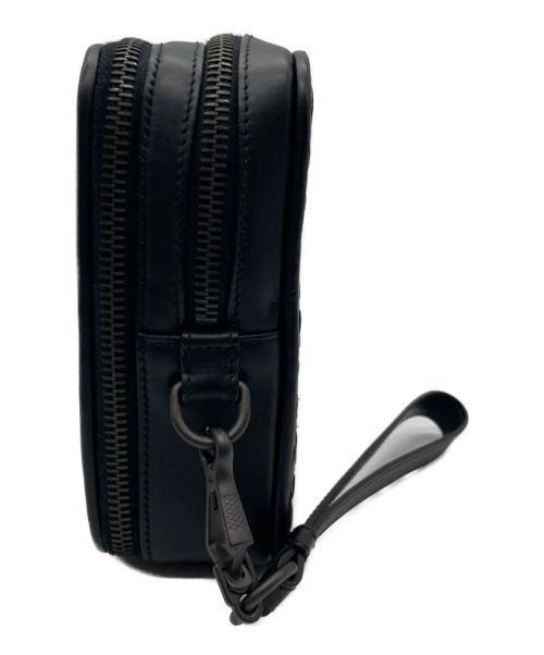 BOTTEGA VENETA（ボッテガベネタ）BOTTEGA VENETA (ボッテガベネタ) セカンドバッグ ブラックの古着・服飾アイテム