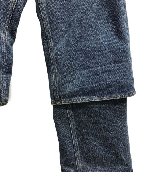 Y. PROJECT（ワイプロジェクト）Y. PROJECT (ワイプロジェクト) レイヤードカフスデニム インディゴ サイズ:28の古着・服飾アイテム