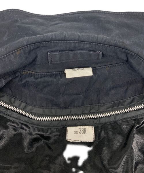 US ARMY（ユーエスアーミー）US ARMY (ユーエス アーミー) ライナー付トレンチコート ブラック サイズ:SIZE38の古着・服飾アイテム