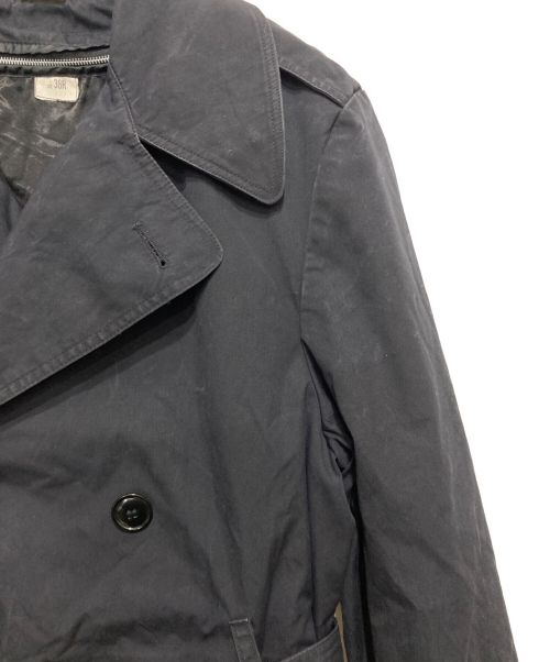 US ARMY（ユーエスアーミー）US ARMY (ユーエス アーミー) ライナー付トレンチコート ブラック サイズ:SIZE38の古着・服飾アイテム