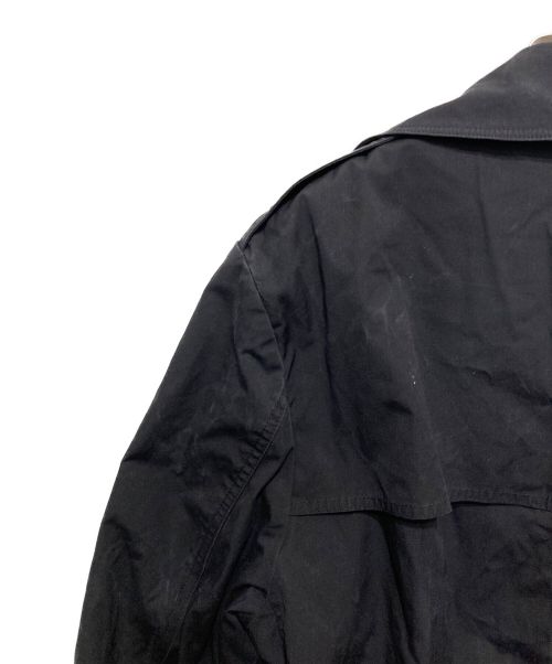 US ARMY（ユーエスアーミー）US ARMY (ユーエス アーミー) ライナー付トレンチコート ブラック サイズ:SIZE38の古着・服飾アイテム