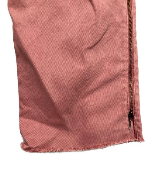 GRACE CLASS（グレースクラス）GRACE CLASS (グレースクラス) サイドジップデニムパンツ ピンク サイズ:SIZE36の古着・服飾アイテム