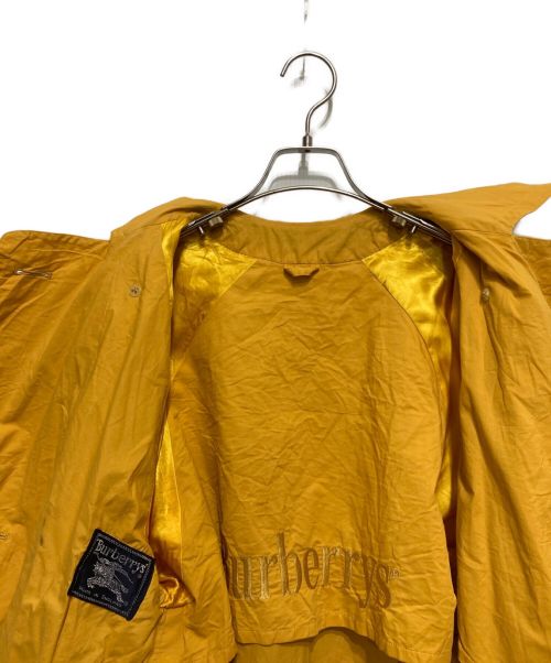 Burberry's（バーバリーズ）Burberry's (バーバリーズ) トレンチコート イエロー サイズ:不明の古着・服飾アイテム