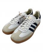 adidas×sporty&richアディダス×スポーティー＆リッチ）の古着「Samba OG ローカットスニーカー」｜ホワイト×ネイビー
