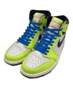 NIKEナイキ）の古着「Air Jordan 1 High OG "Volt/Visionaire"」｜グリーン
