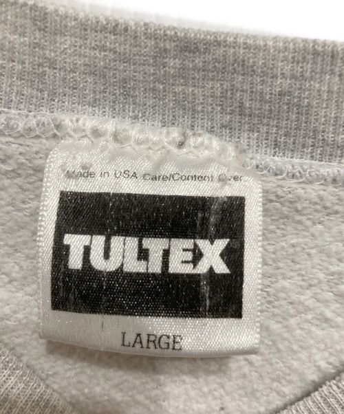 TULTEX（タルテックス）TULTEX (タルテックス) プリントスウェット グレー サイズ:Lの古着・服飾アイテム