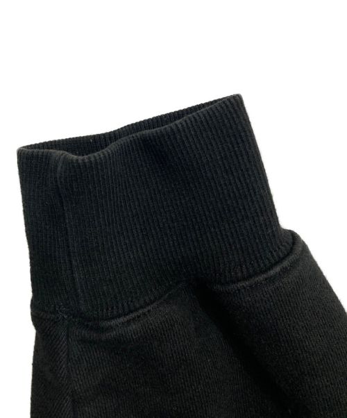 OY（オーワイ）OY (オーワイ) NEVER MIND バック ジップ ロゴ パーカー ブラック サイズ:不明の古着・服飾アイテム