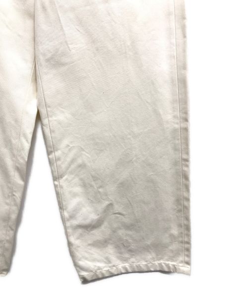 GUCCI（グッチ）GUCCI (グッチ) Lovelight cotton trouser with embroidery ホワイト サイズ:46の古着・服飾アイテム