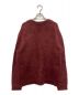 6(ROKU) BEAUTY&YOUTH (ロク ビューティーアンドユース) MOHAIR SHAGGY V NECK CARDIGAN レッド サイズ:F：9000円