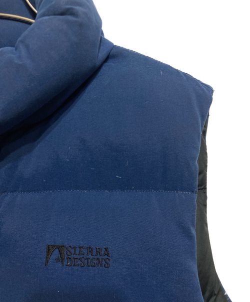 SIERRA DESIGNS（シエラデザインズ）SIERRA DESIGNS (シエラデザインズ) 90’ｓダウンベスト ブルー サイズ:Sの古着・服飾アイテム