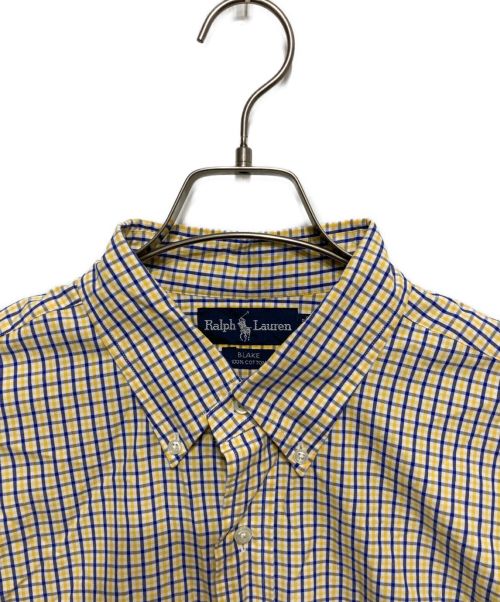 POLO RALPH LAUREN（ポロ・ラルフローレン）POLO RALPH LAUREN (ポロ・ラルフローレン) チェックシャツ ベージュ サイズ:XLの古着・服飾アイテム