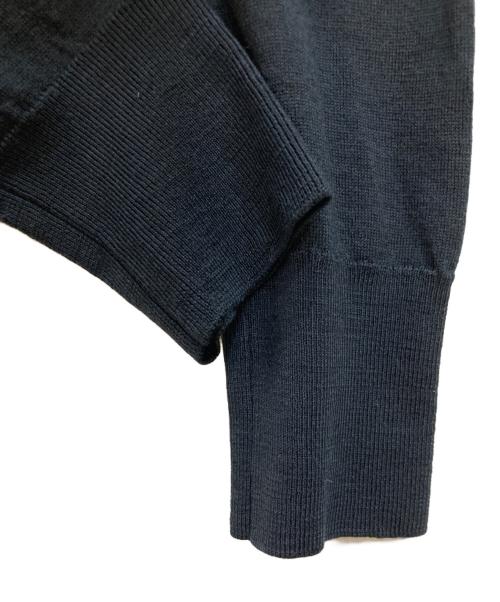 MARGARET HOWELL（マーガレットハウエル）MARGARET HOWELL (マーガレットハウエル) JOHN SMEDLEY (ジョンスメドレー) タートルネックニット ブラック サイズ:2の古着・服飾アイテム