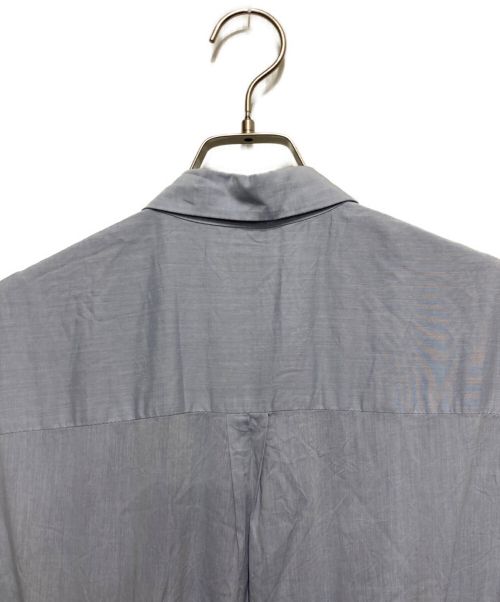 Aquweiser-riche（アクワイザー・リッシェ）aquweiser-riche (アクワイザー・リッシェ) サイドレースシャツワンピース スカイブルー サイズ:SIZE2の古着・服飾アイテム