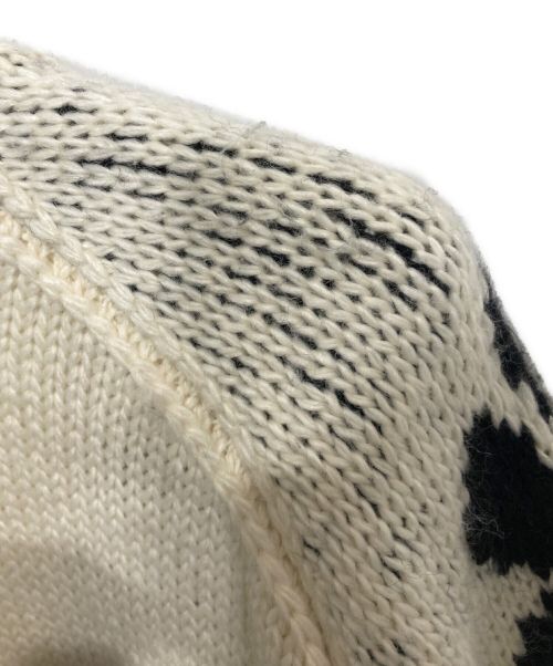 GRACE CONTINENTAL（（グレースコンチネンタル）GRACE CONTINENTAL (（グレースコンチネンタル) ノーカラーカウチン 0122453134-00 ホワイト サイズ:SIZE 36の古着・服飾アイテム