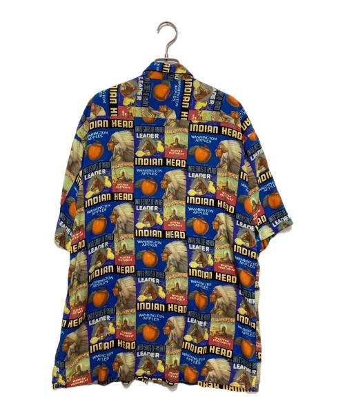 pierre cardin（ピエール・カルダン）pierre cardin (ピエール・カルダン) 半袖シャツ ブルー サイズ:Lの古着・服飾アイテム