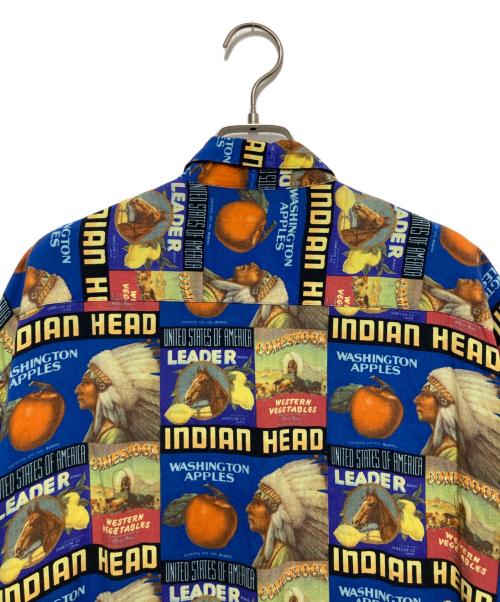 pierre cardin（ピエール・カルダン）pierre cardin (ピエール・カルダン) 半袖シャツ ブルー サイズ:Lの古着・服飾アイテム