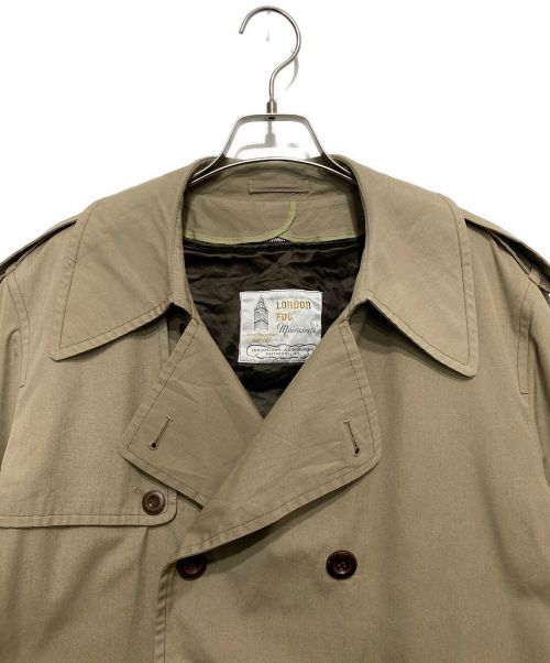 london fog（ロンドンフォグ）LONDON FOG (ロンドンフォグ) ライナー付きトレンチコート カーキ サイズ:SIZE42の古着・服飾アイテム