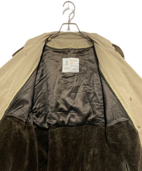 london fog（ロンドンフォグ）LONDON FOG (ロンドンフォグ) ライナー付きトレンチコート カーキ サイズ:SIZE42の古着・服飾アイテム