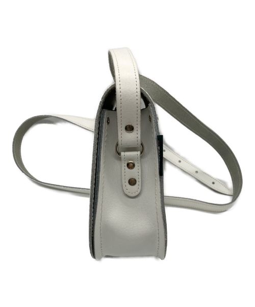 ZATCHELS（ザッチェルズ）ZATCHELS (ザッチェルズ) ショルダーバッグ ホワイトの古着・服飾アイテム