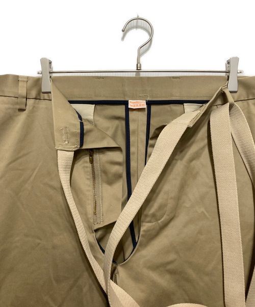 MAISON EUREKA（メゾンエウレカ）MAISON EUREKA (メゾンエウレカ) リメイクチノパンツ　070 ブラウン サイズ:Freeの古着・服飾アイテム