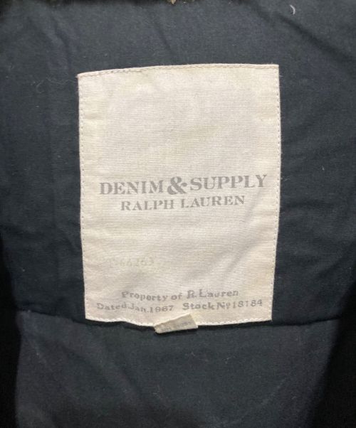 Denim & Supply Ralph Lauren（デニム＆サプライ ラルフローレン）DENIM & SUPPLY RALPH LAUREN (デニム＆サプライ ラルフローレン) N-3Bタイプコート ブラック サイズ:Ⅿの古着・服飾アイテム