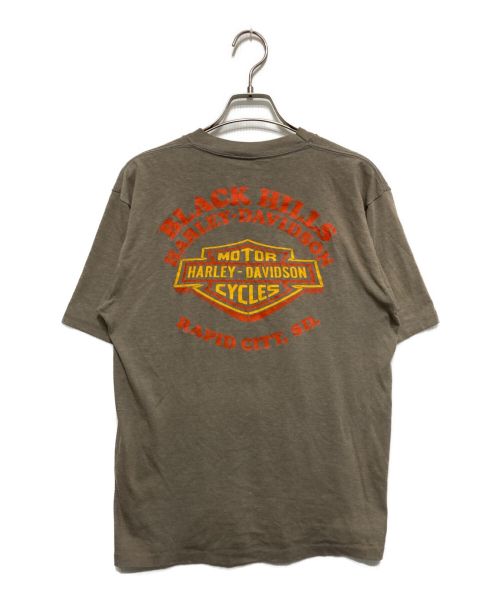 HARLEY-DAVIDSON（ハーレーダビッドソン）HARLEY-DAVIDSON (ハーレーダビッドソン) Tシャツ ベージュ サイズ:不明の古着・服飾アイテム