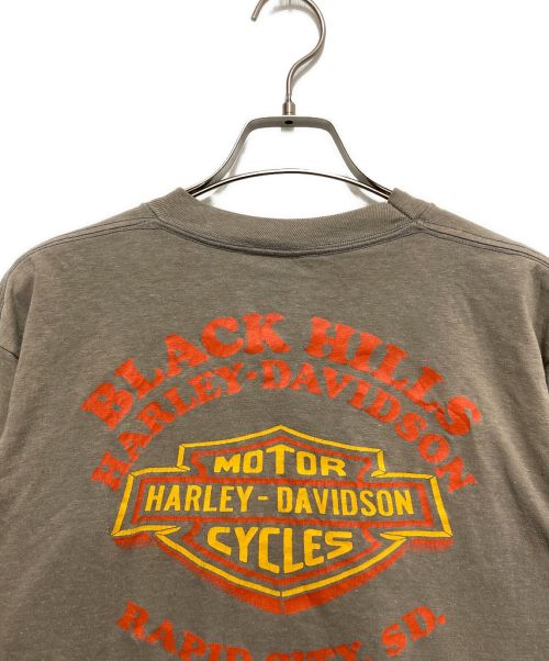 HARLEY-DAVIDSON（ハーレーダビッドソン）HARLEY-DAVIDSON (ハーレーダビッドソン) Tシャツ ベージュ サイズ:不明の古着・服飾アイテム