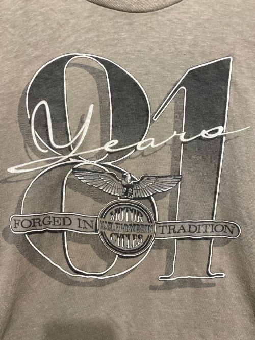 HARLEY-DAVIDSON（ハーレーダビッドソン）HARLEY-DAVIDSON (ハーレーダビッドソン) Tシャツ ベージュ サイズ:不明の古着・服飾アイテム