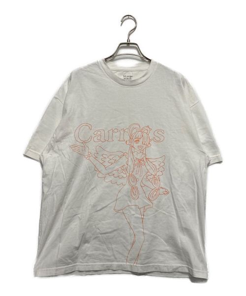Carrots by Anwar Carrots（キャロッツアンワーキャロッツ）Carrots by Anwar Carrots (キャロッツアンワーキャロッツ) ONE PIECE FILM RED (ワンピース フィルムレッド) Tシャツ ホワイト サイズ:XLの古着・服飾アイテム