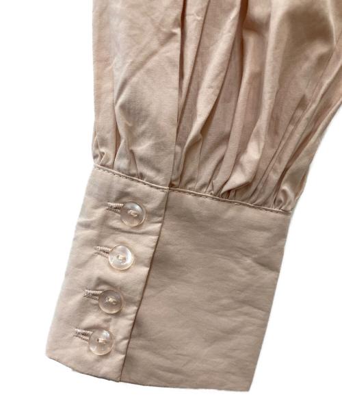 eimy istoire（エイミーイストワール）eimy istoire (エイミーイストワール) キーネックマーメイドニットワンピース ベージュ サイズ:Freeの古着・服飾アイテム