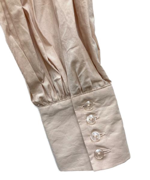 eimy istoire（エイミーイストワール）eimy istoire (エイミーイストワール) キーネックマーメイドニットワンピース ベージュ サイズ:Freeの古着・服飾アイテム