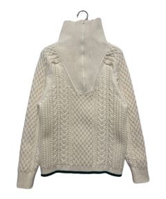 中古・古着通販】jent louis (ジェントルイス) Zip V-neck Knit Tops
