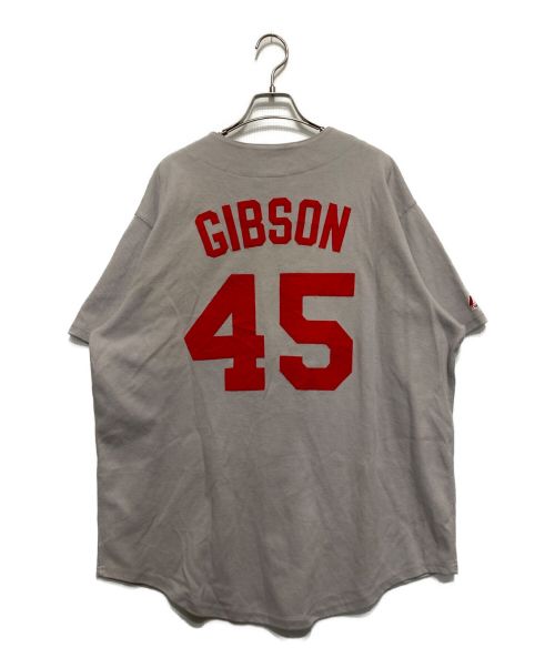 Cooperstown（クーパーズタウン）COOPERSTOWN (クーパーズタウン) ベースボールシャツ グレー サイズ:XLの古着・服飾アイテム