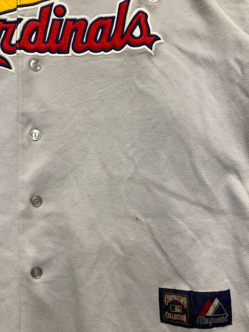 Cooperstown（クーパーズタウン）COOPERSTOWN (クーパーズタウン) ベースボールシャツ グレー サイズ:XLの古着・服飾アイテム