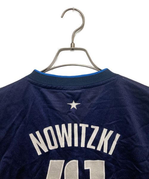 NBA（エヌビーエー）NBA (エヌビーエー) REEBOK (リーボック) メッシュタンクトップ ブルー サイズ:XLの古着・服飾アイテム