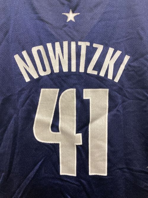 NBA（エヌビーエー）NBA (エヌビーエー) REEBOK (リーボック) メッシュタンクトップ ブルー サイズ:XLの古着・服飾アイテム