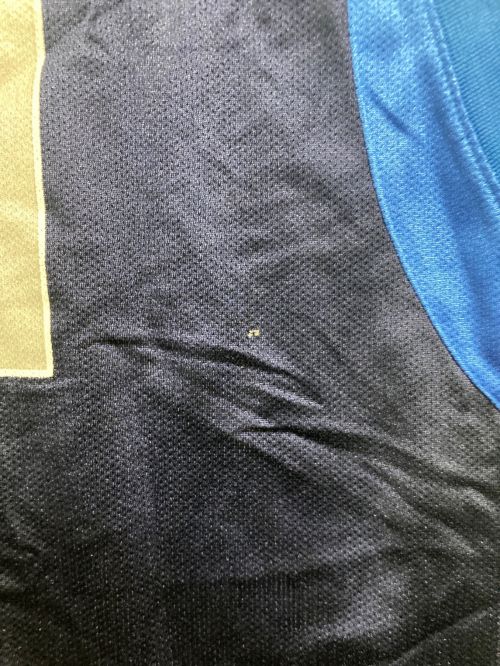 NBA（エヌビーエー）NBA (エヌビーエー) REEBOK (リーボック) メッシュタンクトップ ブルー サイズ:XLの古着・服飾アイテム