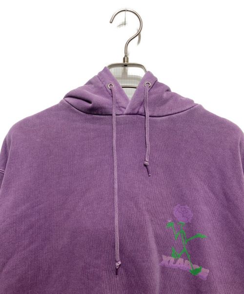 X-LARGE（エクストララージ）X-LARGE (エクストララージ) TIPSY PIGMENT PULLOVER HOODED SWEAT パープル サイズ:Ⅿの古着・服飾アイテム