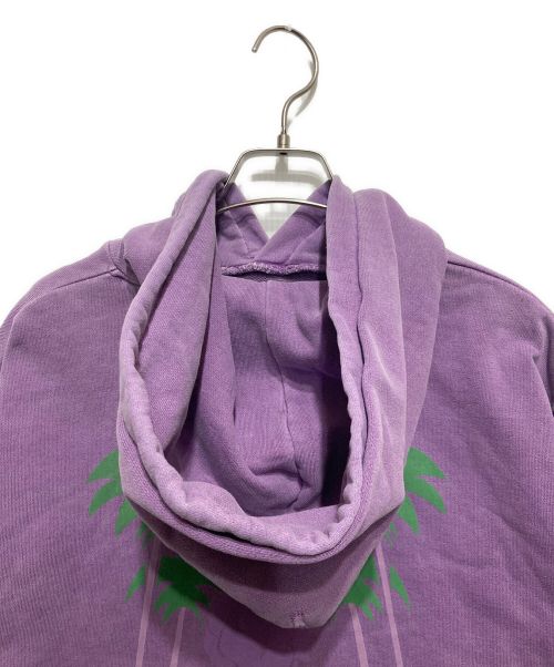 X-LARGE（エクストララージ）X-LARGE (エクストララージ) TIPSY PIGMENT PULLOVER HOODED SWEAT パープル サイズ:Ⅿの古着・服飾アイテム